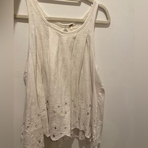 Free People Sleeveless White